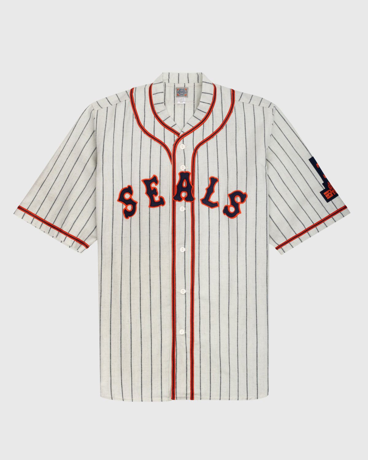 San Francisco Seals 1938 Authentic Wool Home Baseball Jersey product image 1, provided for visual reference and product