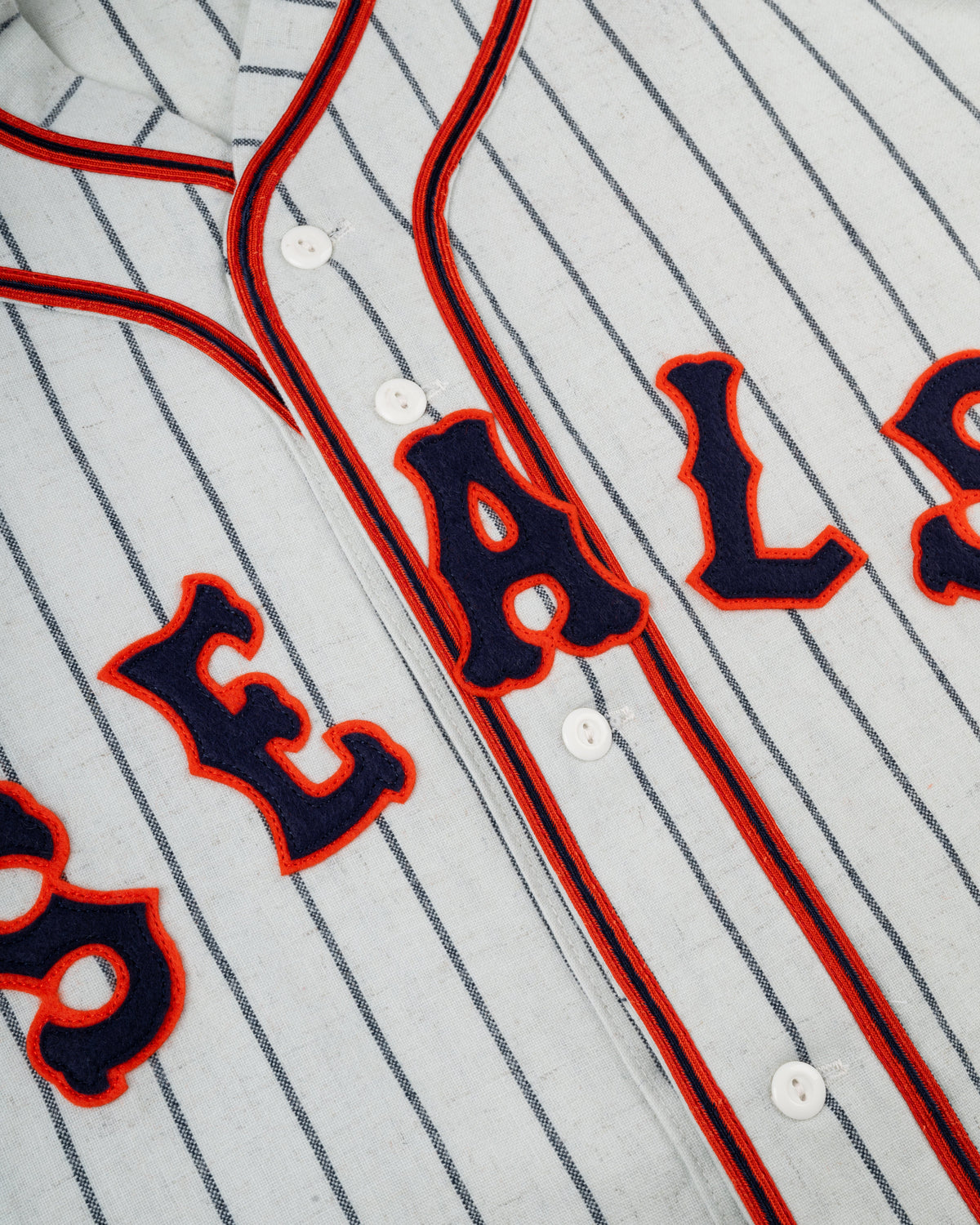 San Francisco Seals 1938 Authentic Wool Home Baseball Jersey product image 3, provided for visual reference and product