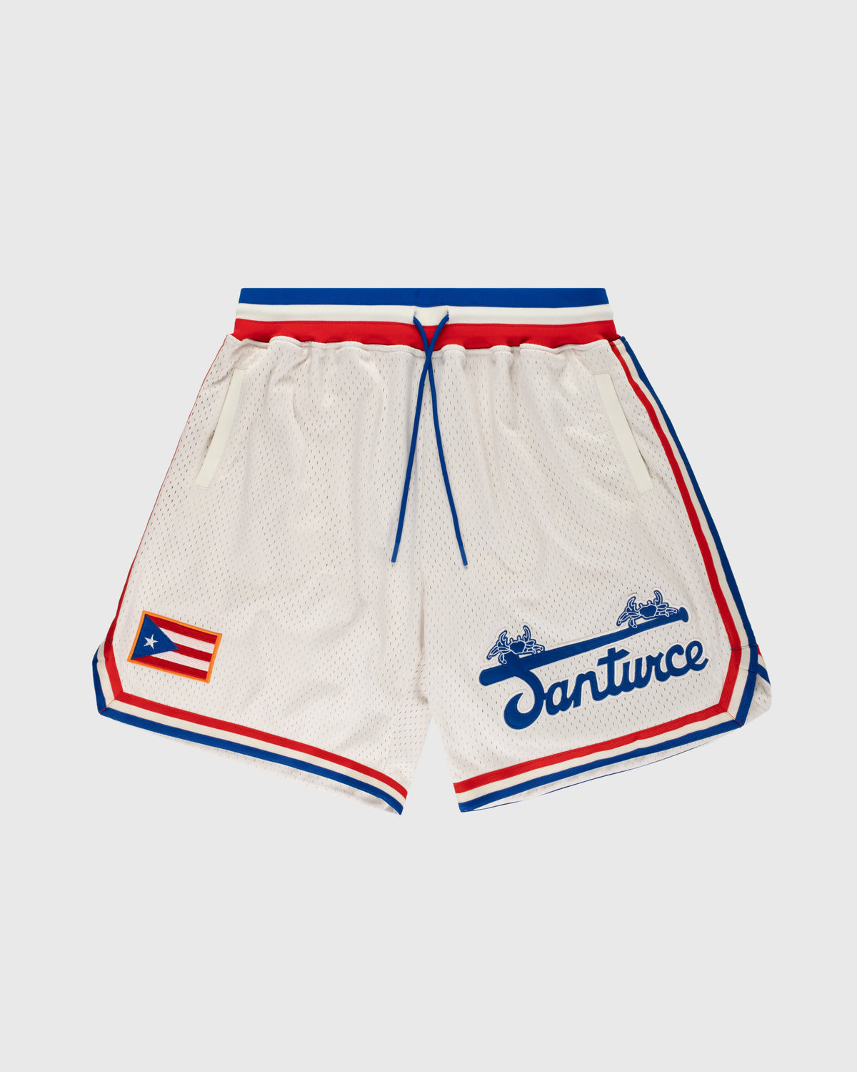 Santurce Cangrejeros Mesh Shorts product image 1, provided for visual reference and product detail review