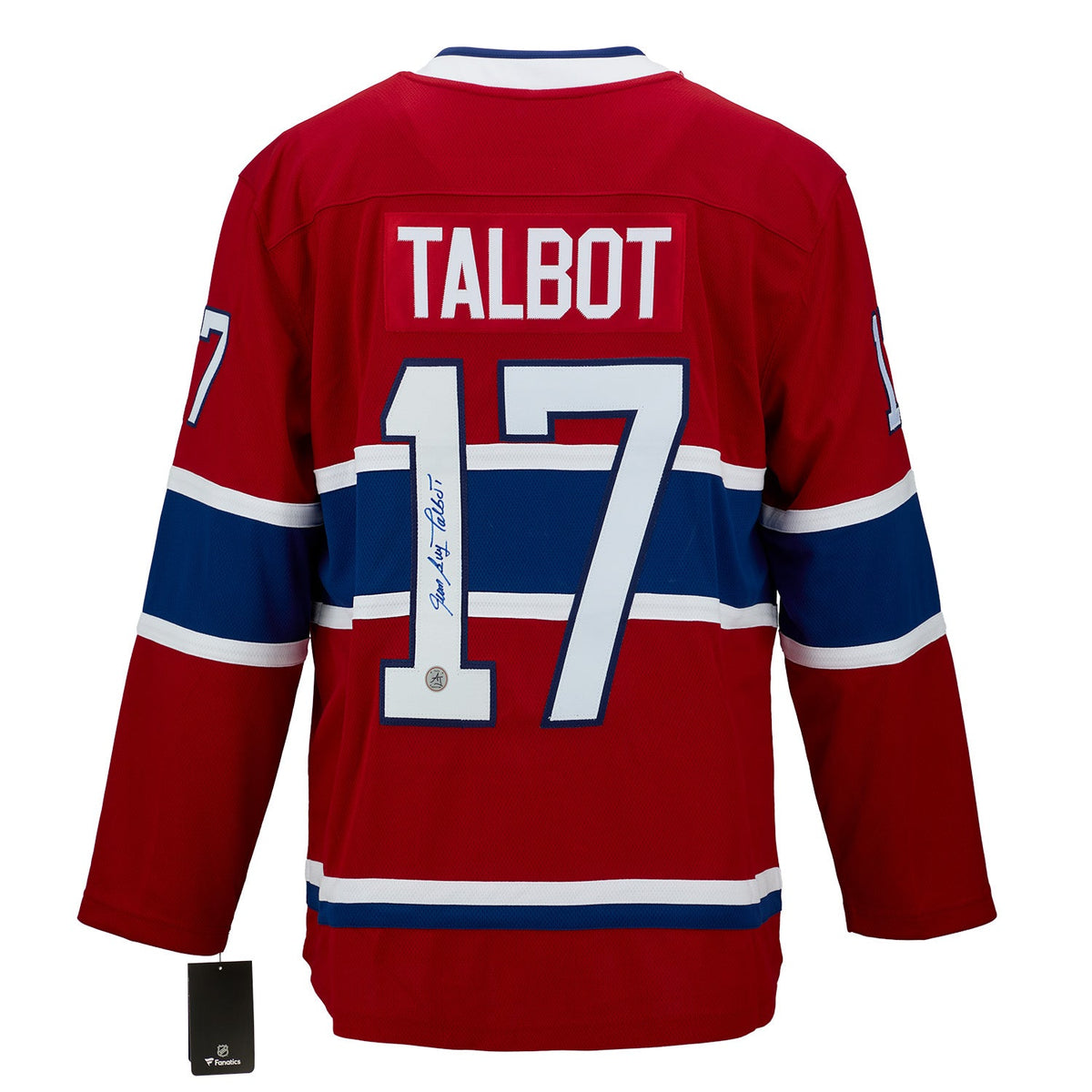 Jean-Guy Talbot Signed Montreal Canadiens Fanatics Breakaway Jersey product image 1, provided for visual reference and