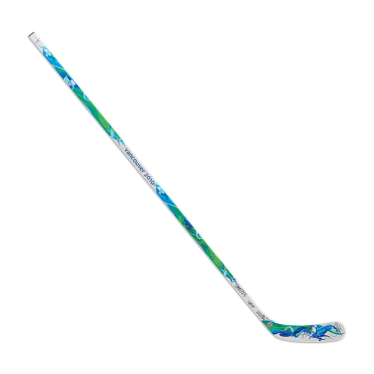Vancouver Olympics 2010 Men Gold Medal 14 Player Team Signed Composite Stick product image 1, provided for visual reference