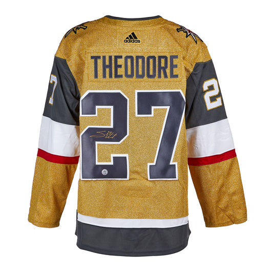 Shea Theodore Vegas Golden Knights Signed Stanley Cup adidas Jersey product image 1, provided for visual reference and