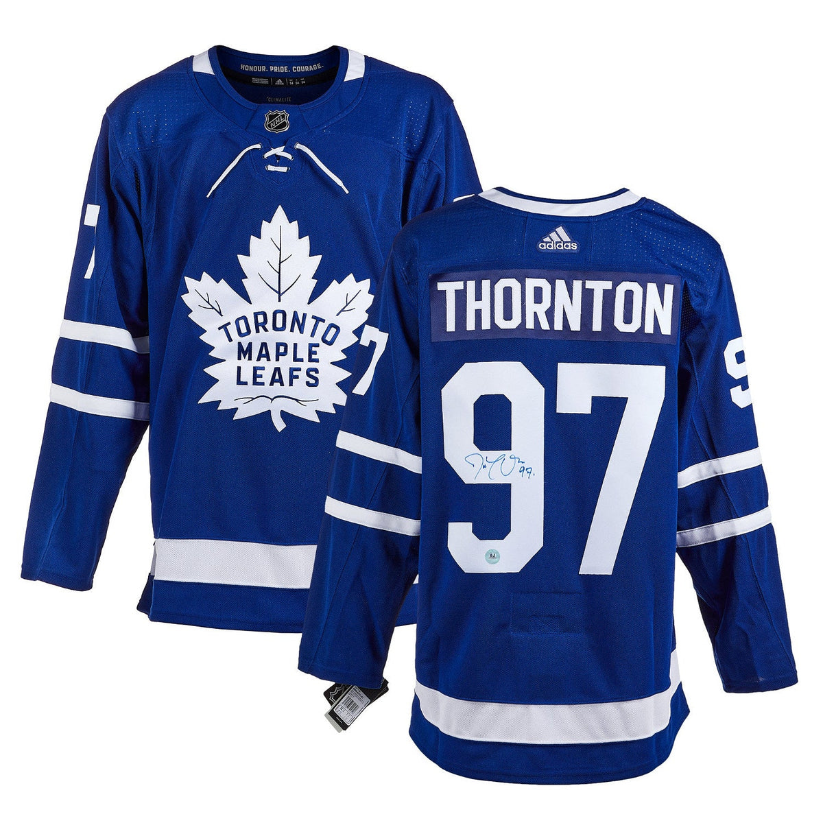 Joe Thornton Autographed Toronto Maple Leafs adidas Jersey product image 3, provided for visual reference and product detail
