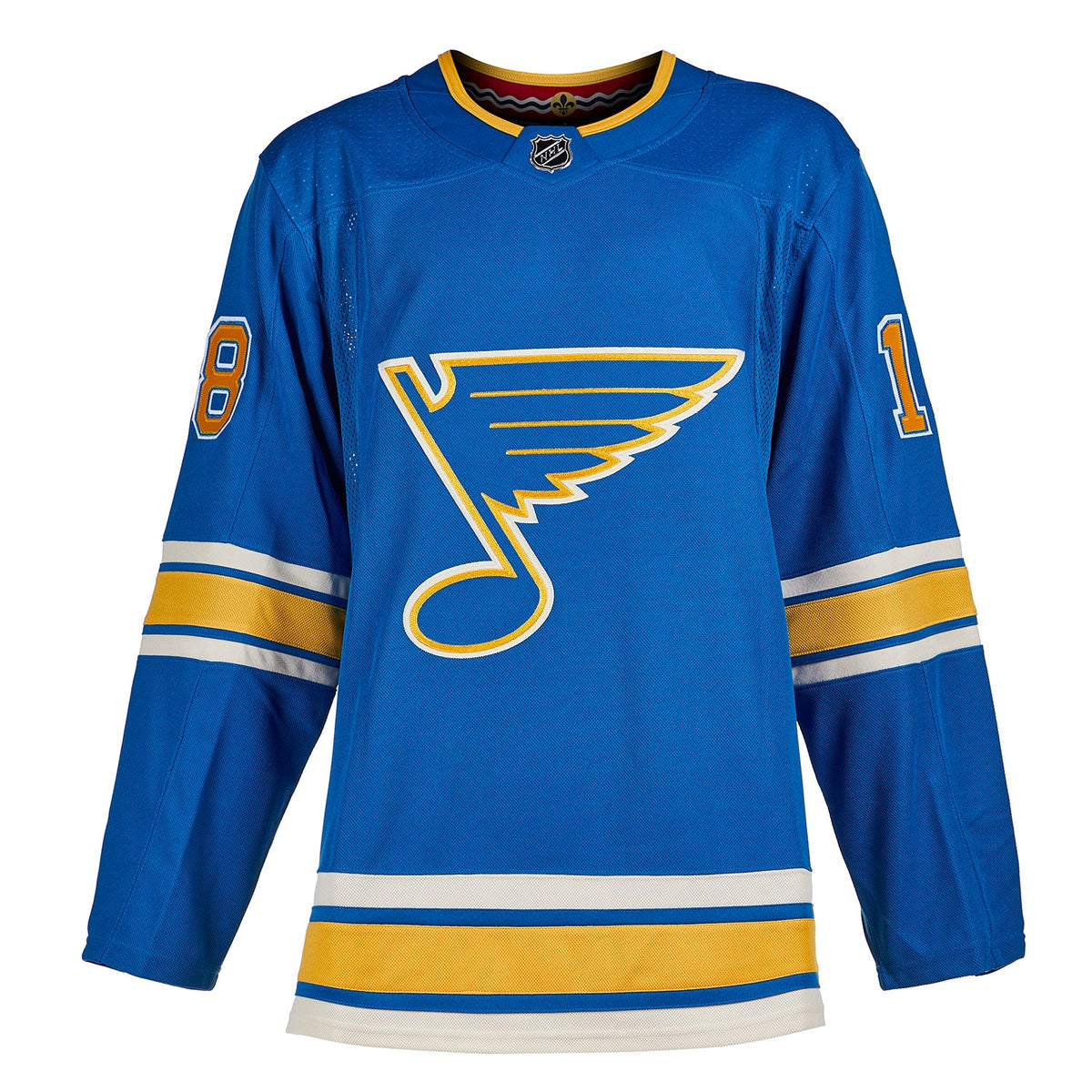 Robert Thomas Signed St Louis Blues adidas Jersey product image 2, provided for visual reference and product detail review