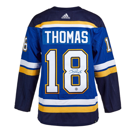 Robert Thomas Autographed St Louis Blues adidas Jersey product image 1, provided for visual reference and product detail