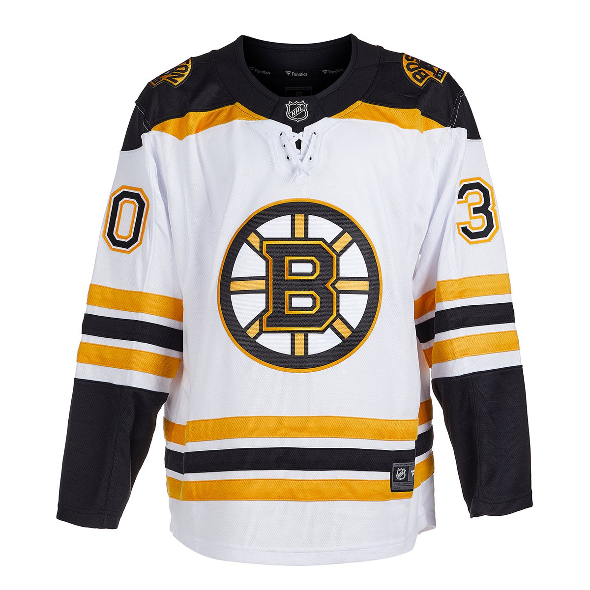 Tim Thomas Signed Boston Bruins Fanatics Breakaway Jersey product image 2, provided for visual reference and product detail