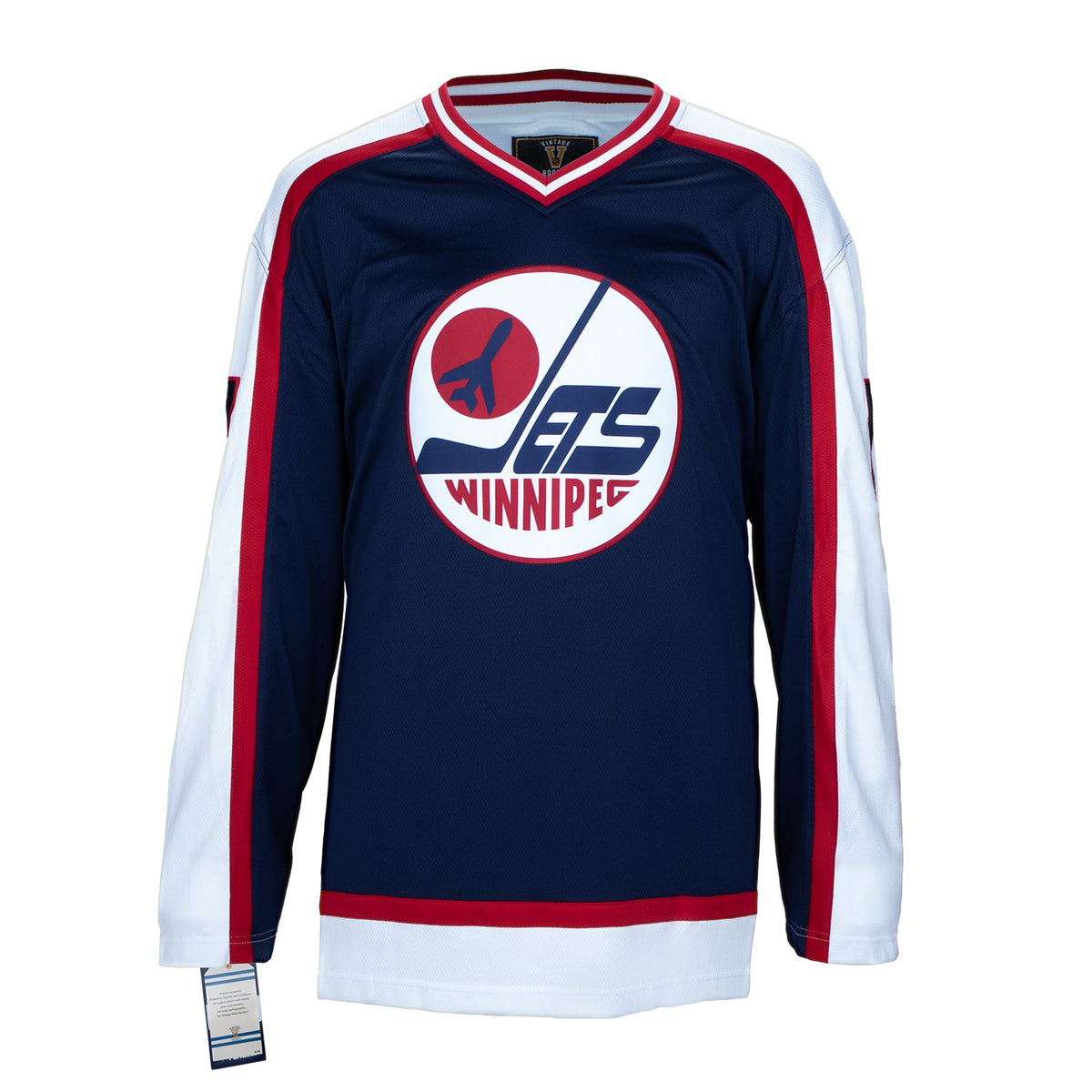 Keith Tkachuk Autographed Winnipeg Jets Fanatics Throwback Jersey product image 2, provided for visual reference and product
