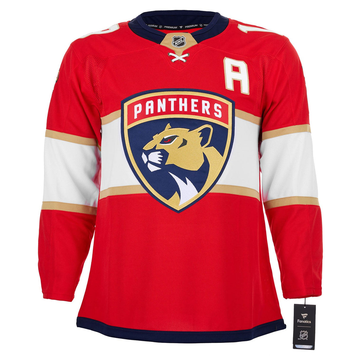 Matthew Tkachuk Autographed Florida Panthers Fanatics Premium Jersey product image 2, provided for visual reference and