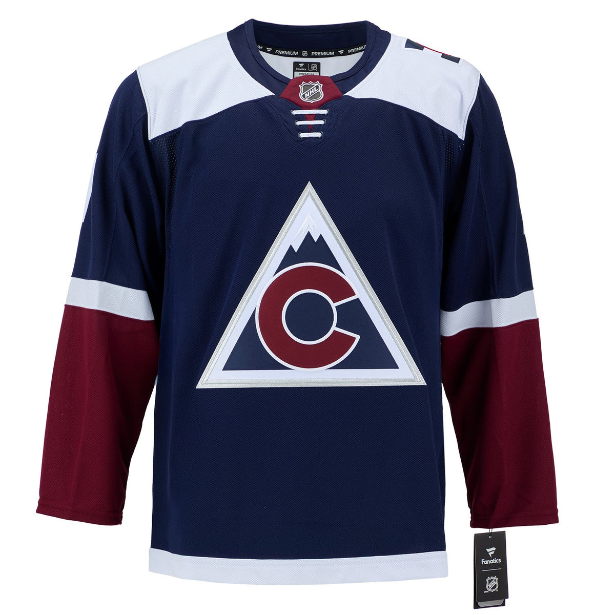 Devon Toews Signed Colorado Avalanche Alternate Fanatics Premium Jersey product image 2, provided for visual reference and
