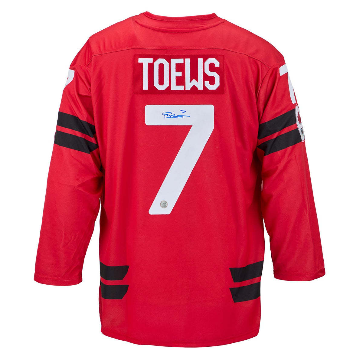 Devon Toews Signed Team Canada 2026 Olympic Hockey Bauer Jersey product image 1, provided for visual reference and product