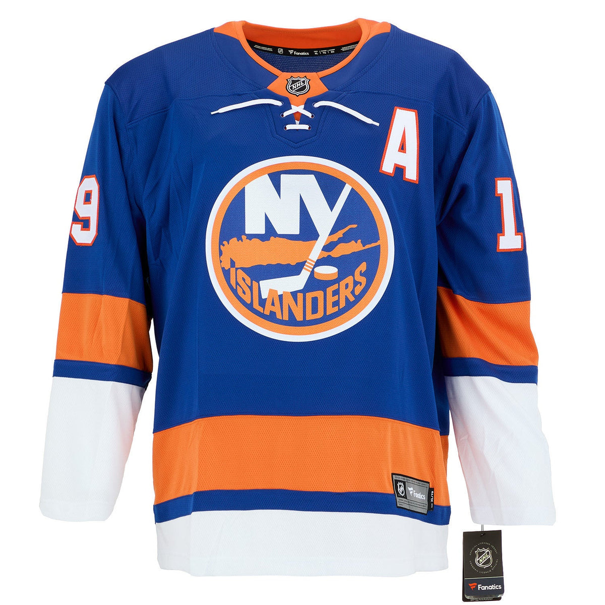 Bryan Trottier Autographed New York Islanders Fanatics Breakaway Jersey product image 2, provided for visual reference and