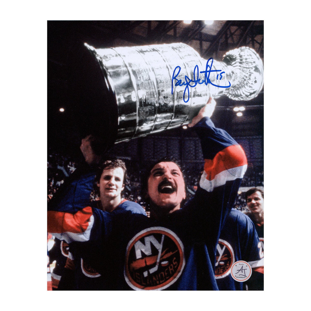 Bryan Trottier Autographed New York Islanders 1980 Stanley Cup 8x10 Photo product image 1, provided for visual reference and