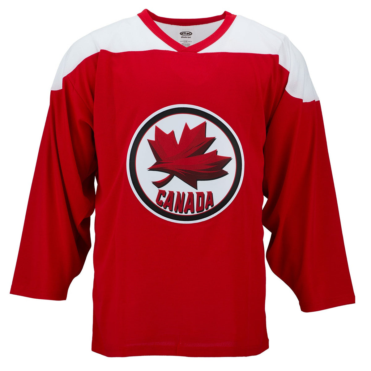 Marty Turco Team Canada Signed Canadian Flag Design Hockey Jersey product image 2, provided for visual reference and product