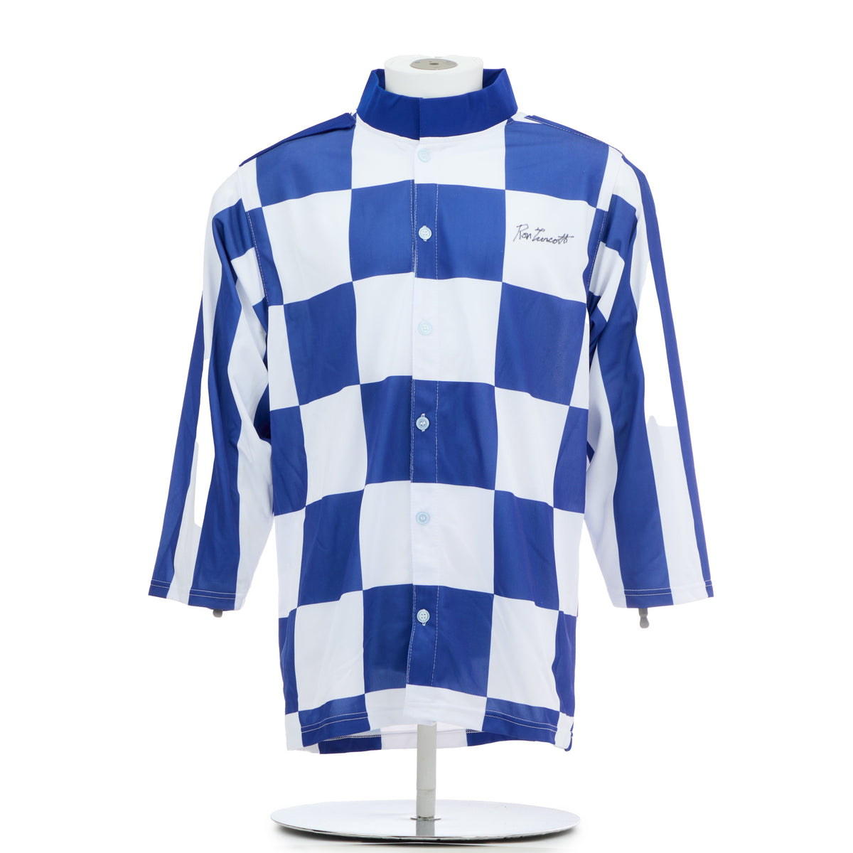Ron Turcotte Autographed Secretariat Belmont Stakes Replica Jockey Jacket product image 1, provided for visual reference and