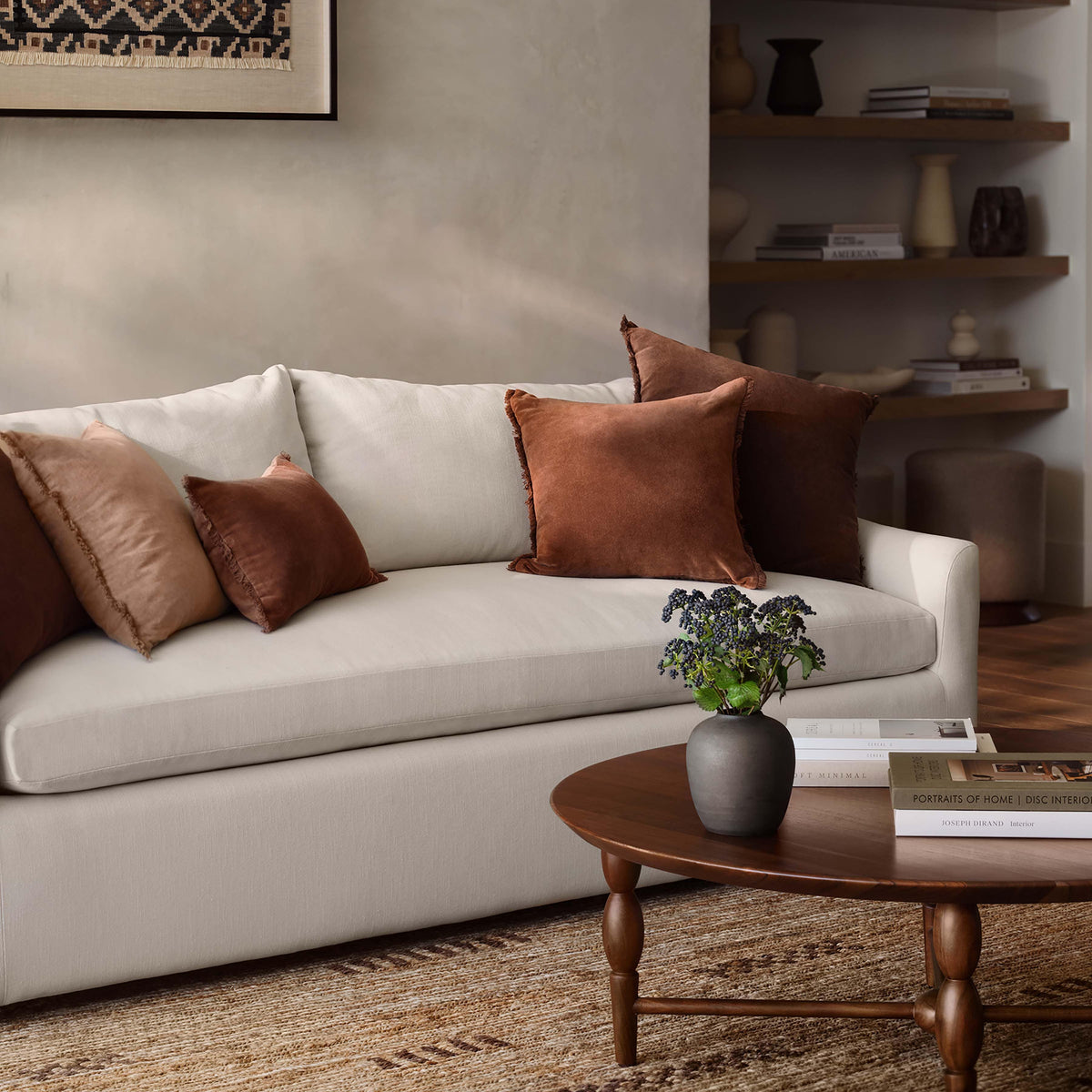 Leela Wood Coffee Table