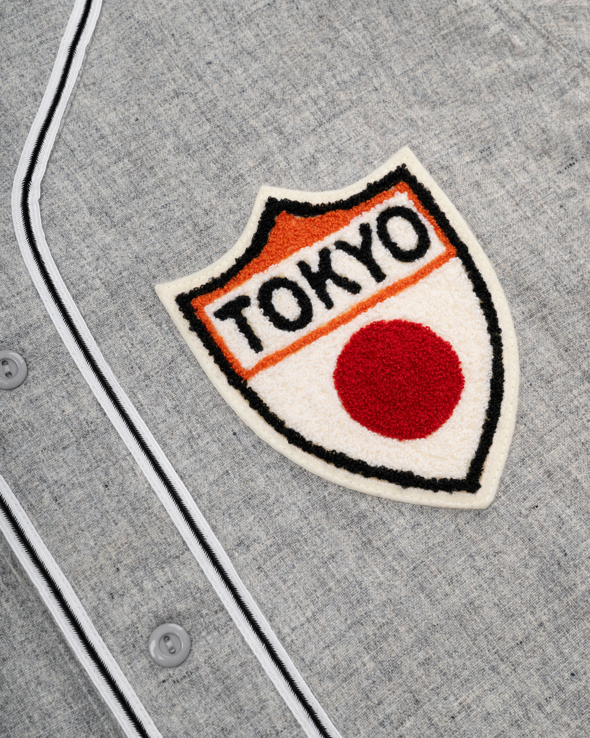 Tokyo Kyojin (Giants) 1936 Authentic Wool Road Baseball Jersey product image 3, provided for visual reference and product