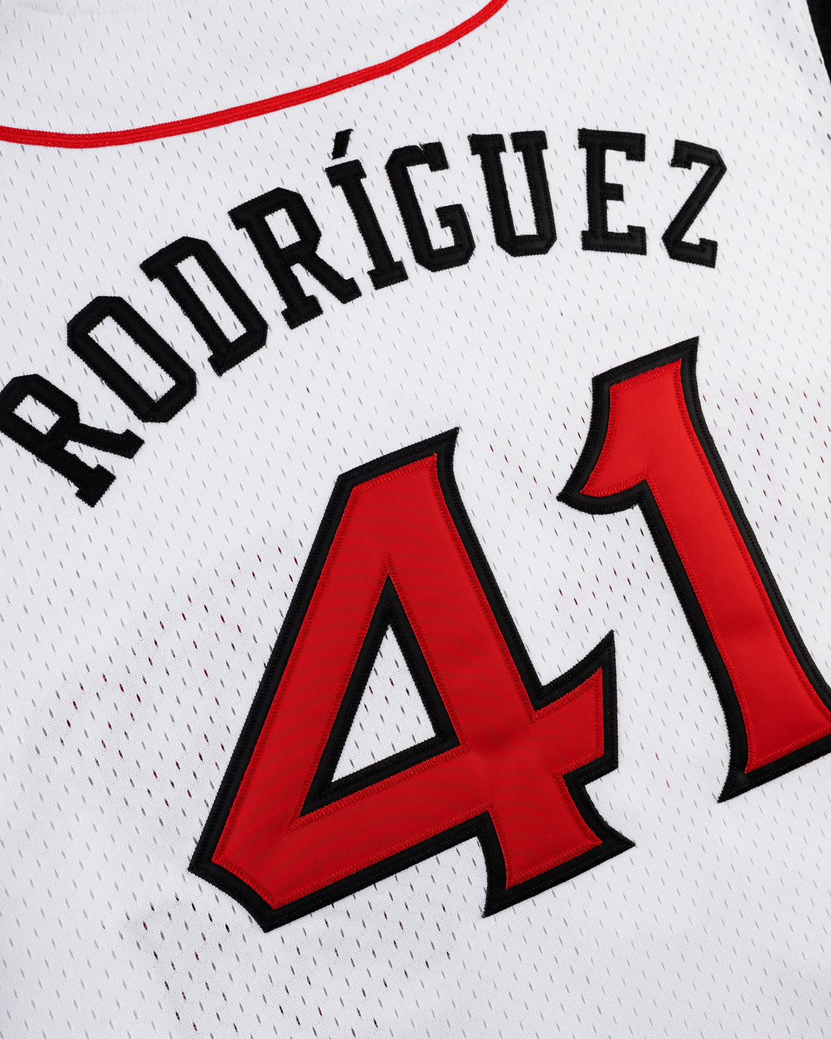Julio Rodríguez Arkansas Travelers Mesh Button-Up Jersey product image 5, provided for visual reference and product detail