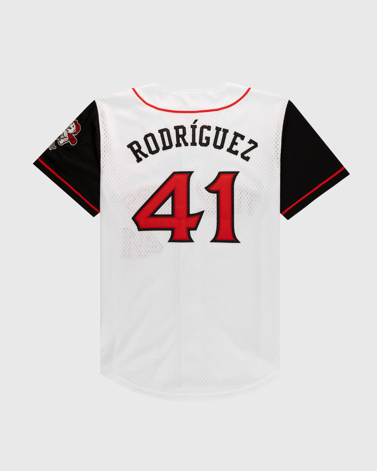 Julio Rodríguez Arkansas Travelers Mesh Button-Up Jersey product image 2, provided for visual reference and product detail