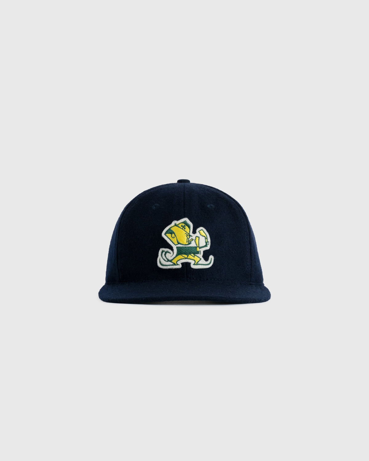 University of Notre Dame Leprechaun Authentic Wool Ballcap product image 1, provided for visual reference and product detail
