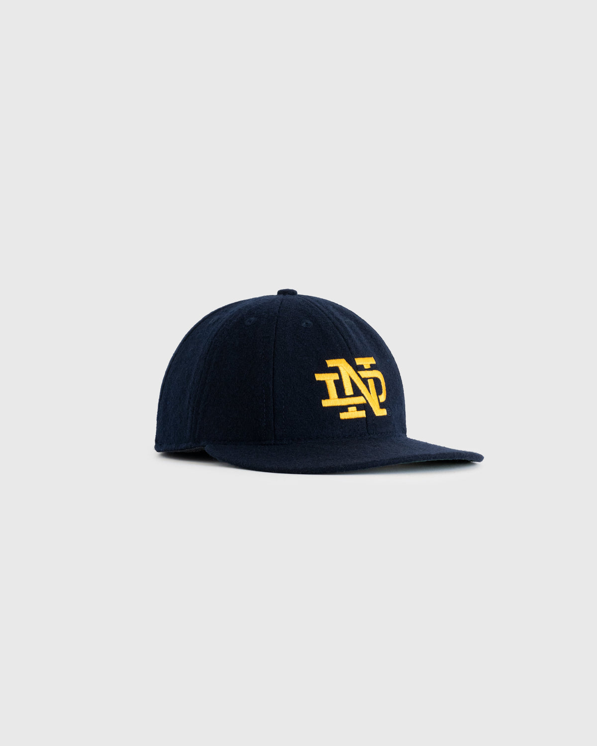 Notre Dame 1943 Authentic Wool 8-Panel Ballcap product image 3, provided for visual reference and product detail review