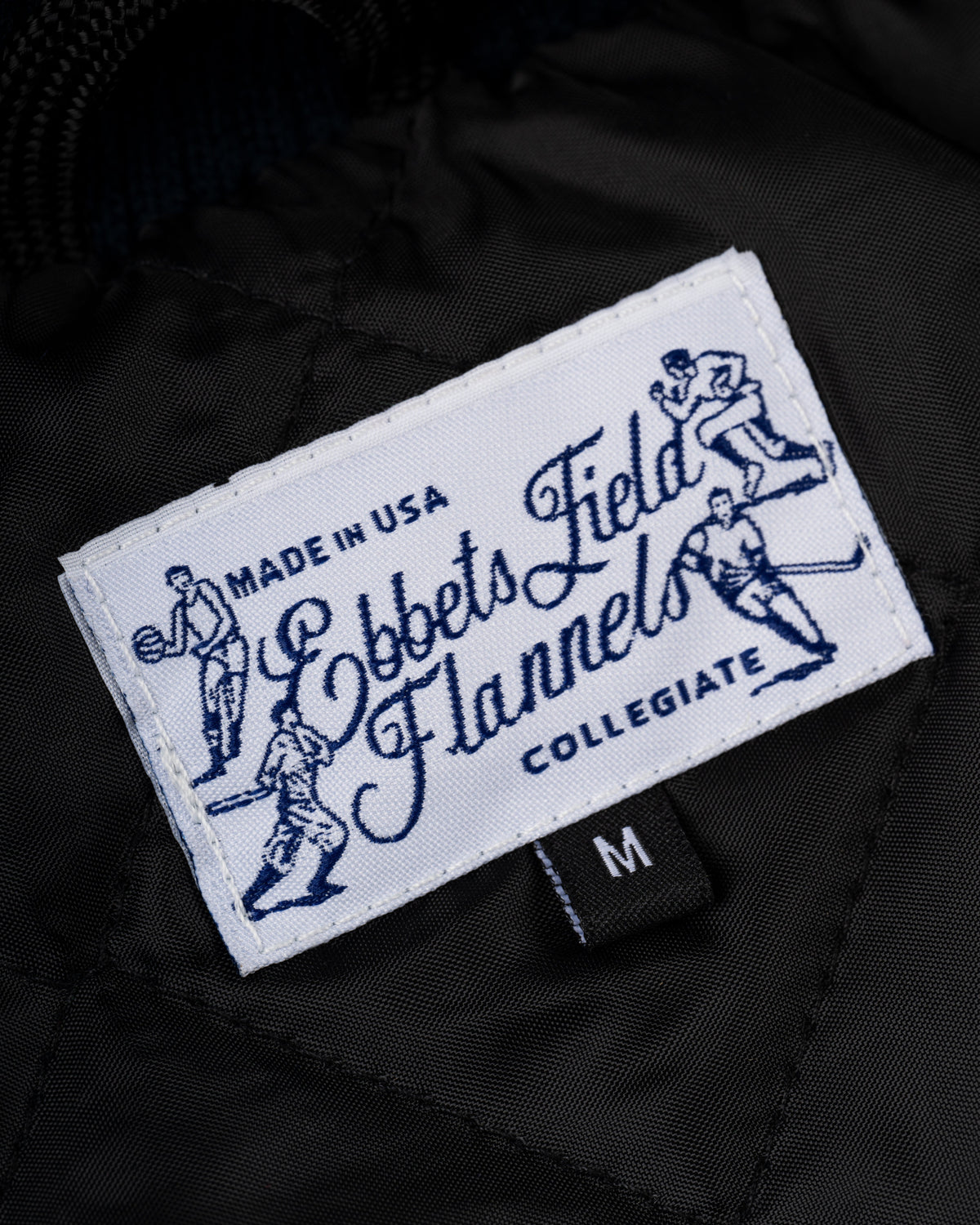 University of Notre Dame Authentic Wool & Leather Varsity Jacket product image 7, provided for visual reference and product