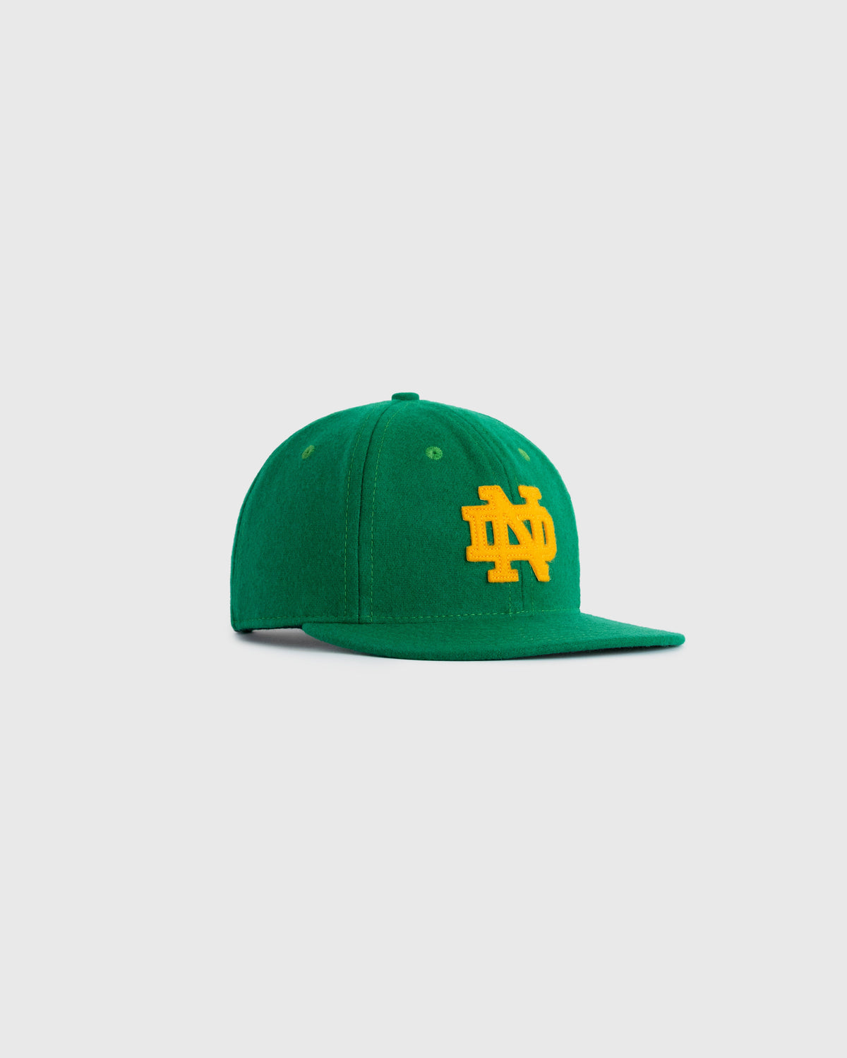 University of Notre Dame "ND" Authentic Wool Ballcap product image 4, provided for visual reference and product detail review
