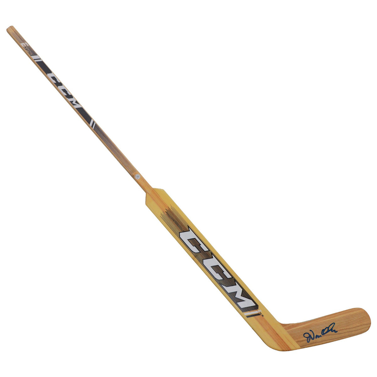 John Vanbiesbrouck Autographed CCM Natural Wood Goalie Stick product image 1, provided for visual reference and product