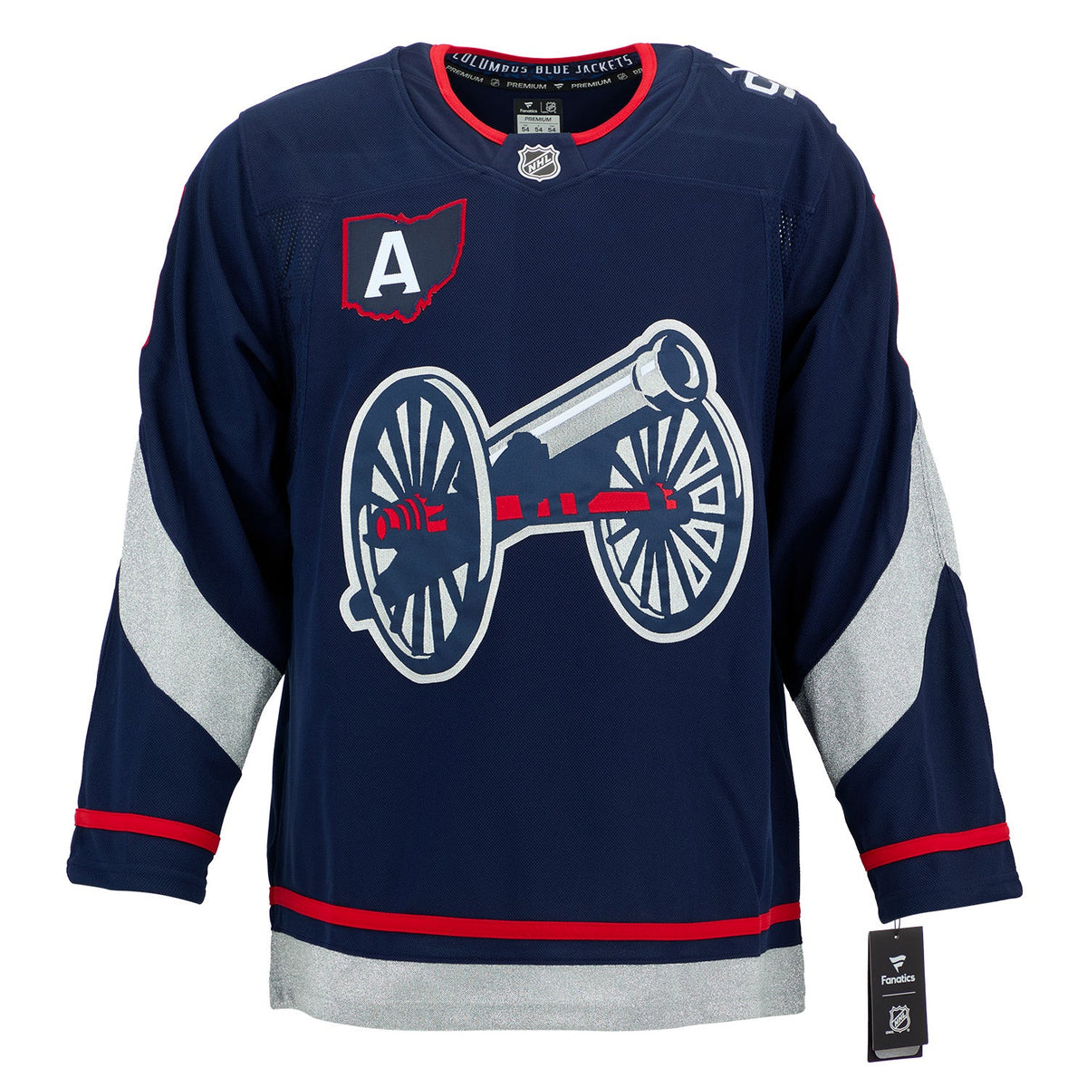 Zach Werenski Signed Columbus Blue Jackets 2025 Stadium Series Jersey product image 2, provided for visual reference and