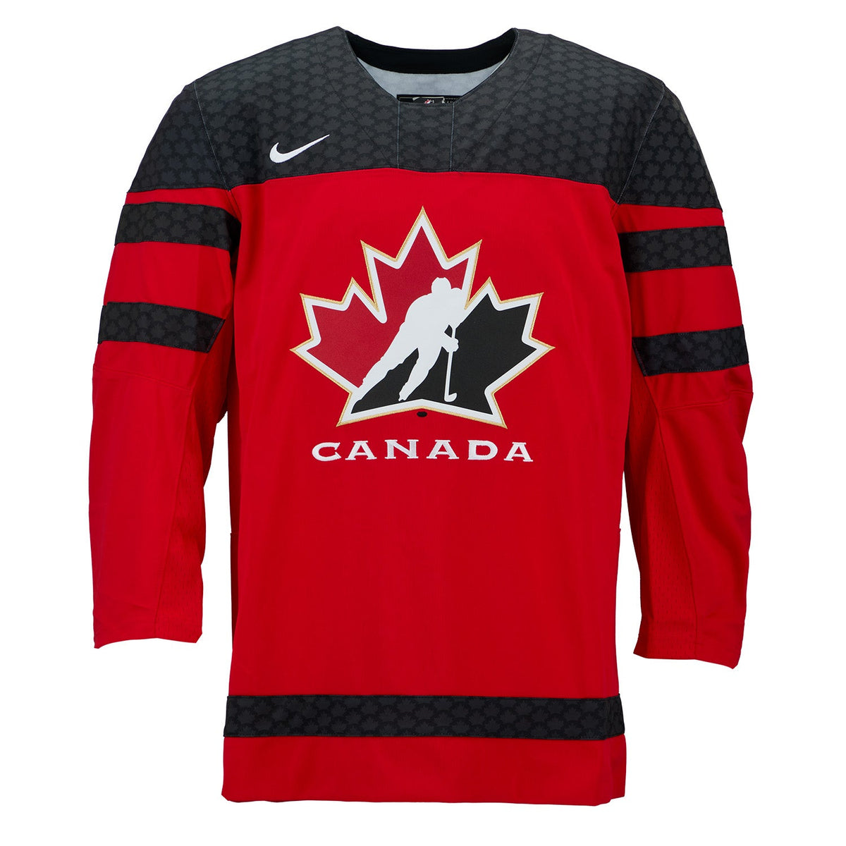 Hayley Wickenheiser Signed & Inscribed Team Canada Red Nike Hockey Jersey product image 2, provided for visual reference and