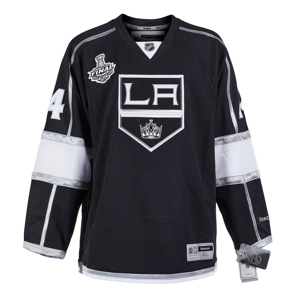 Justin Williams LA Kings Signed 2014 Stanley Cup Reebok Jersey product image 2, provided for visual reference and product