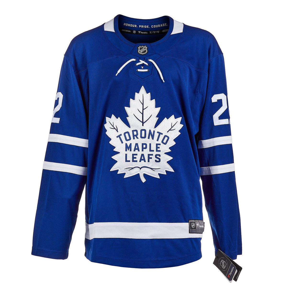 Tiger Williams Autographed Toronto Maple Leafs Fanatics Breakaway Jersey product image 2, provided for visual reference and