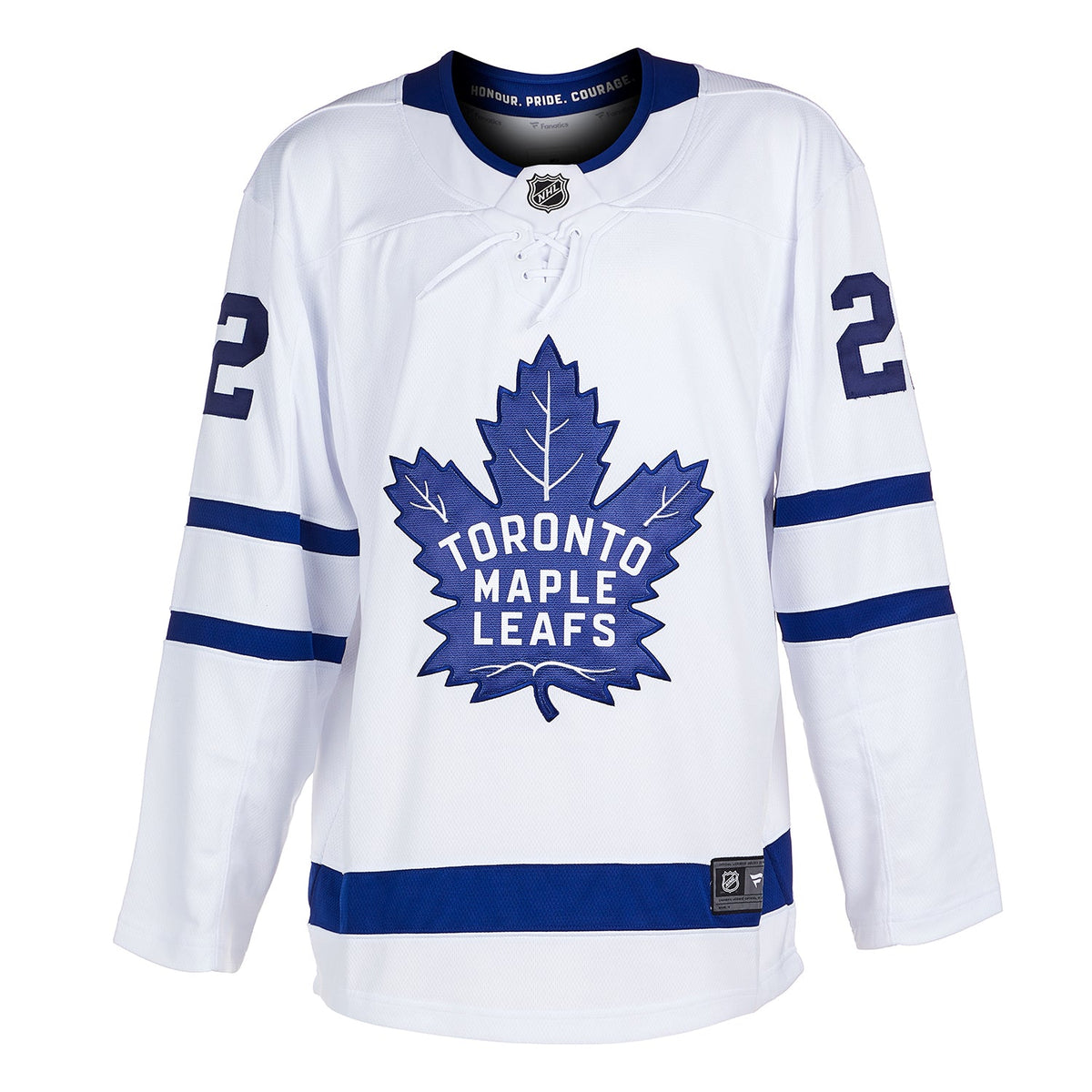 Tiger Williams Autographed Toronto Maple Leafs White Fanatics Breakaway Jersey product image 2, provided for visual