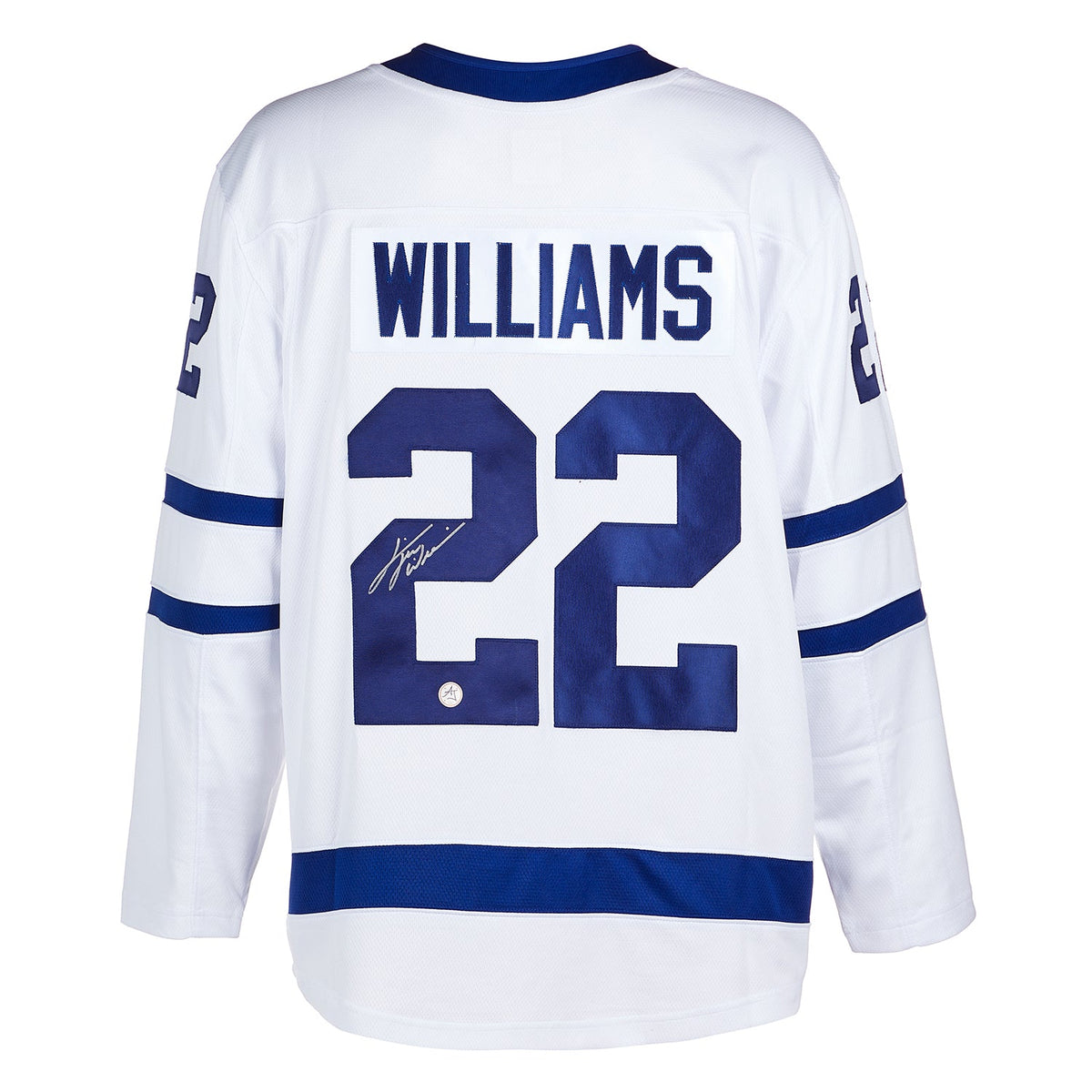 Tiger Williams Autographed Toronto Maple Leafs White Fanatics Breakaway Jersey product image 1, provided for visual