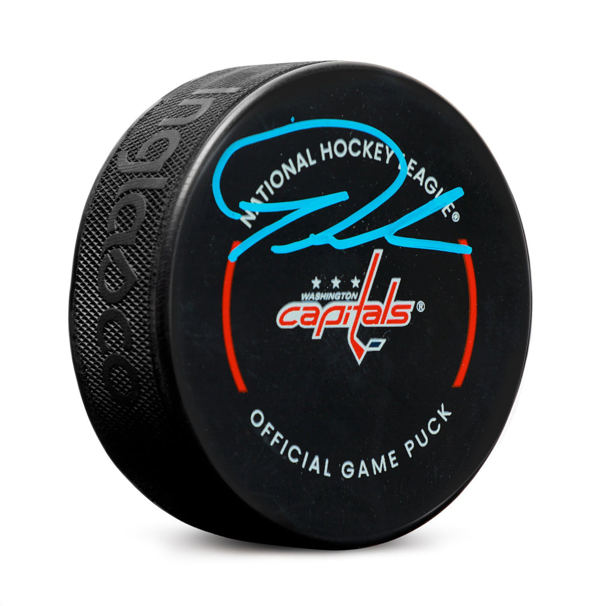 Tom Wilson Signed Washington Capitals Official Game Puck product image 1, provided for visual reference and product detail