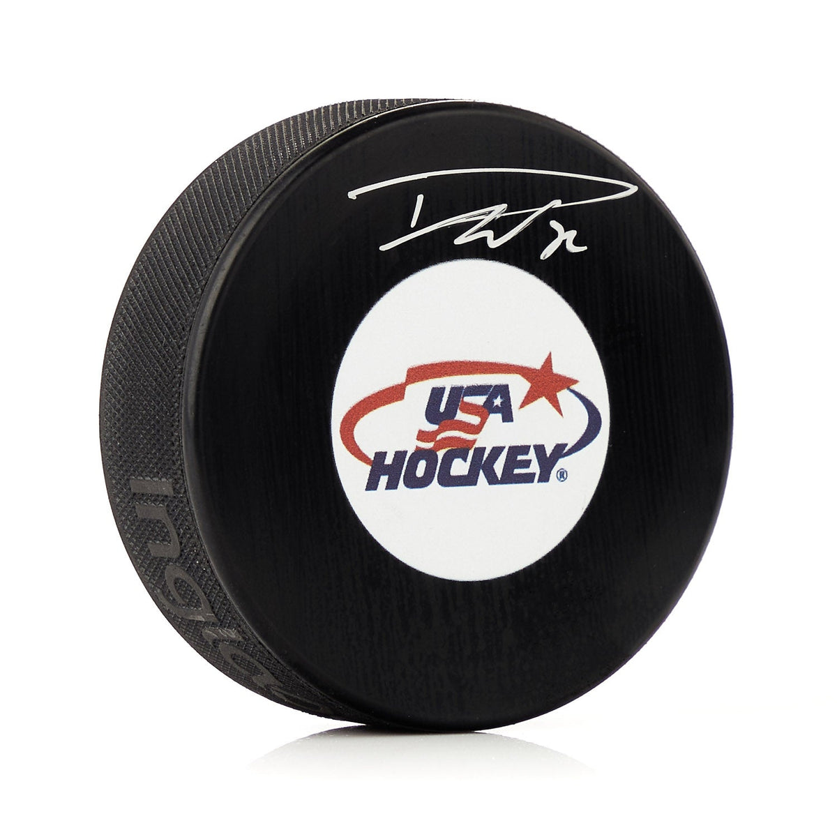 Dustin Wolf Signed Team USA Hockey Puck product image 1, provided for visual reference and product detail review