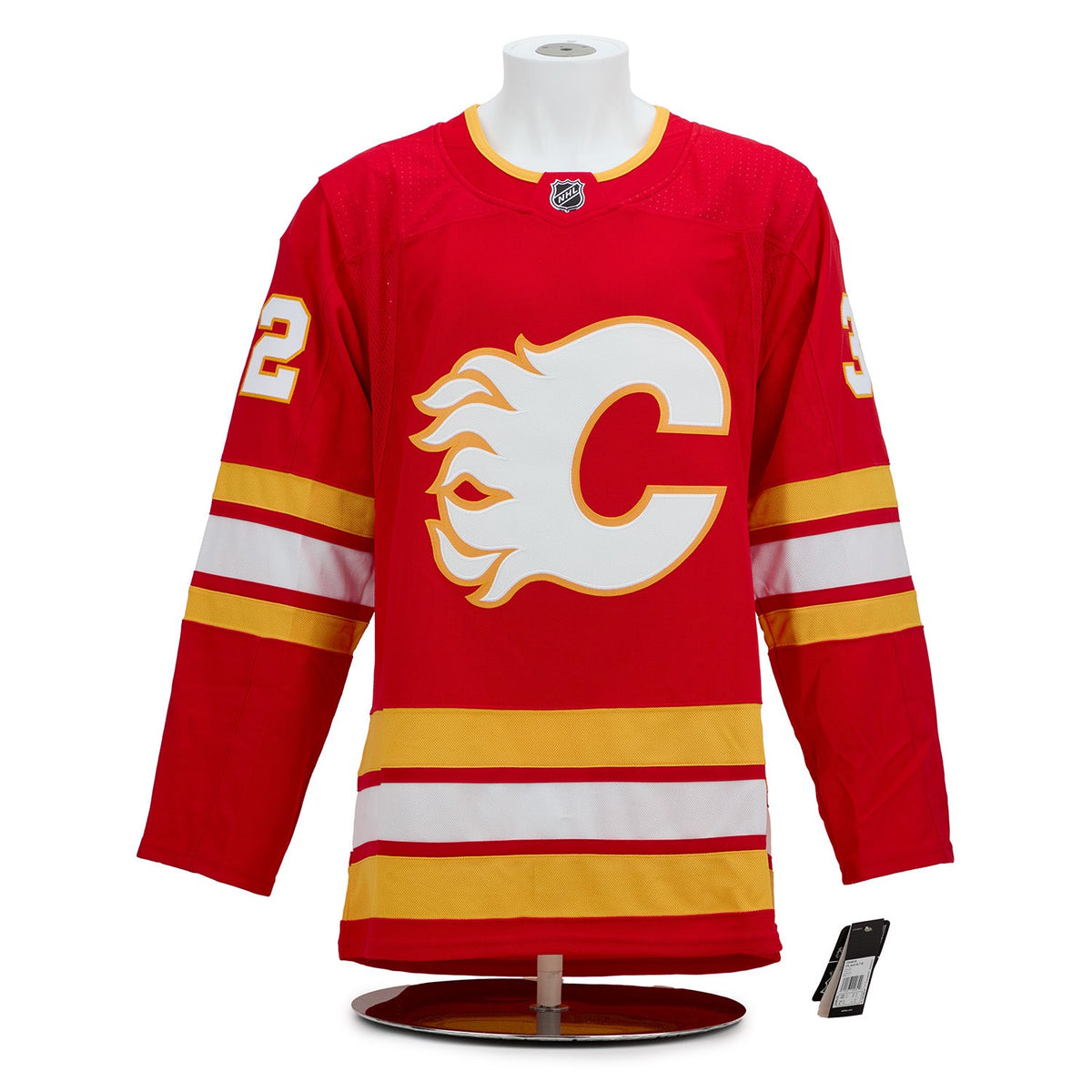 Dustin Wolf Signed Calgary Flames Roaring Fire adidas Art Jersey #15/32 product image 2, provided for visual reference and