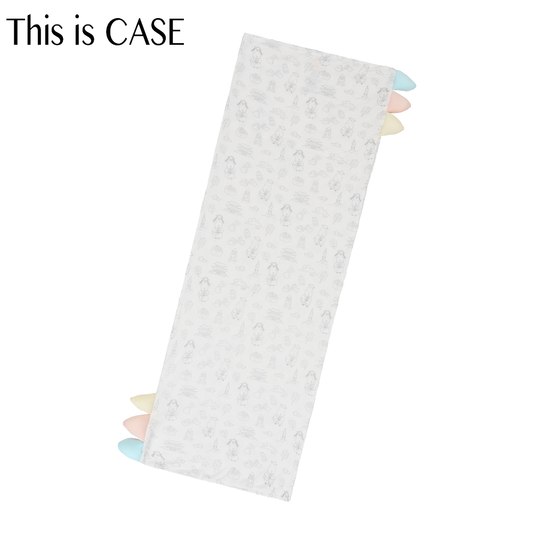 Bed-Time Buddy™ Case K03 White with Color tag - XL