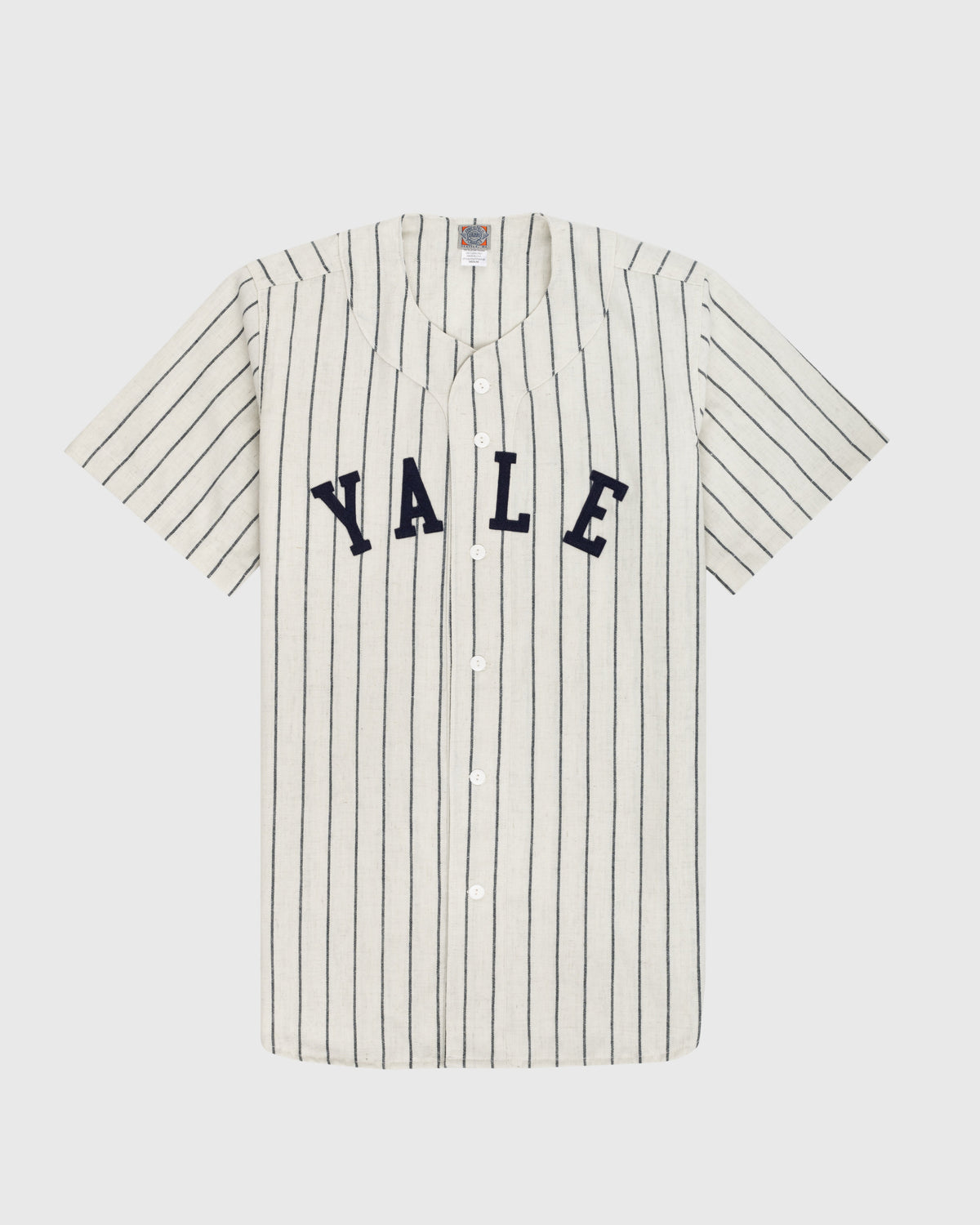Yale University 1948 Authentic Wool Home Baseball Jersey product image 1, provided for visual reference and product detail