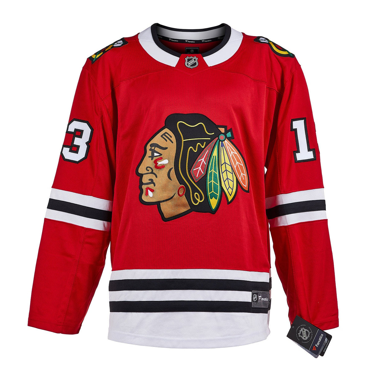 Alexei Zhamnov Autographed Chicago Blackhawks Fanatics Breakaway Jersey product image 2, provided for visual reference and