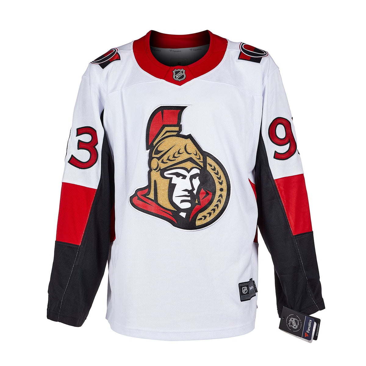 Mika Zibanejad Signed & Dated 1st Game Ottawa Senators Fanatics Breakaway Jersey product image 2, provided for visual