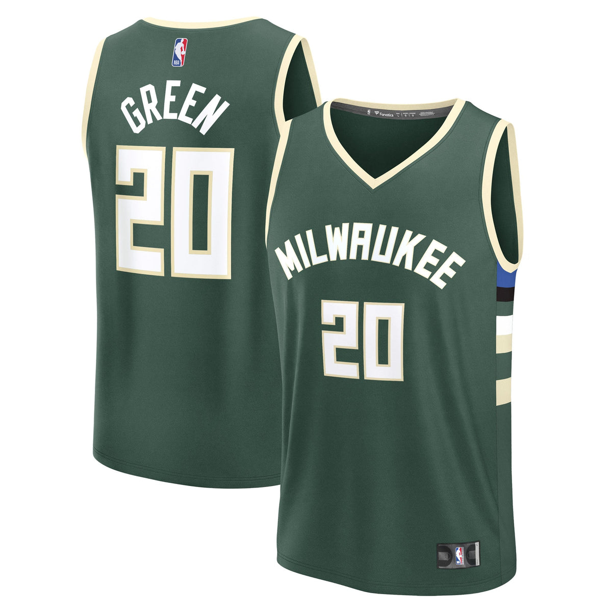 Men's Milwaukee Bucks A.J. Green Fanatics Hunter Fast Break product image 1