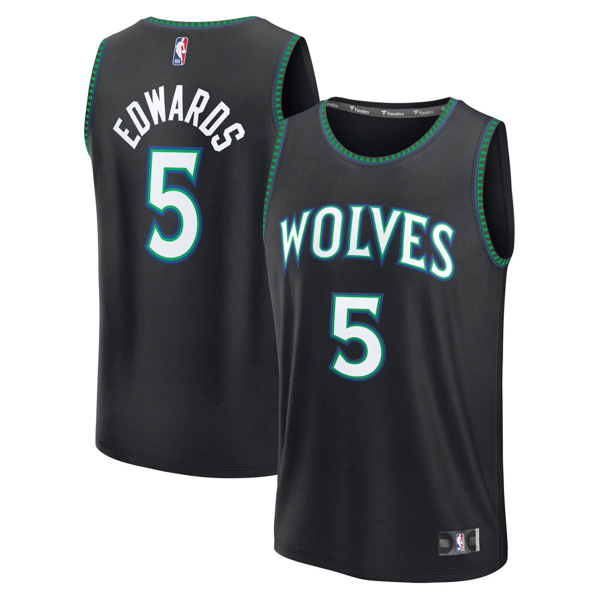 Men's Minnesota Timberwolves Anthony Edwards Fanatics Black product image 1