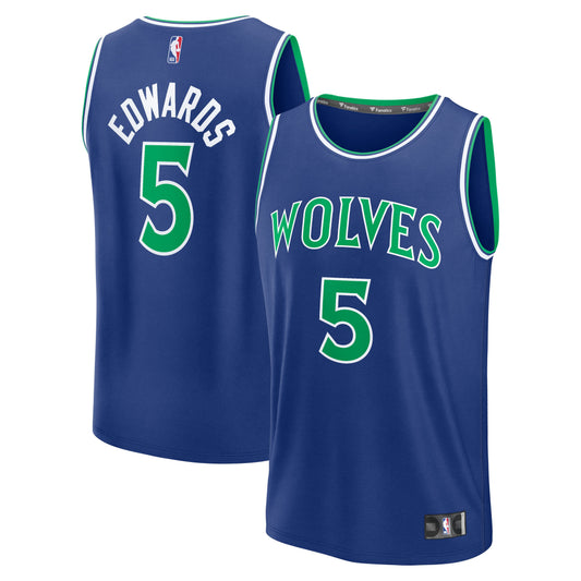 Men's Minnesota Timberwolves Anthony Edwards Fanatics Blue product image 1