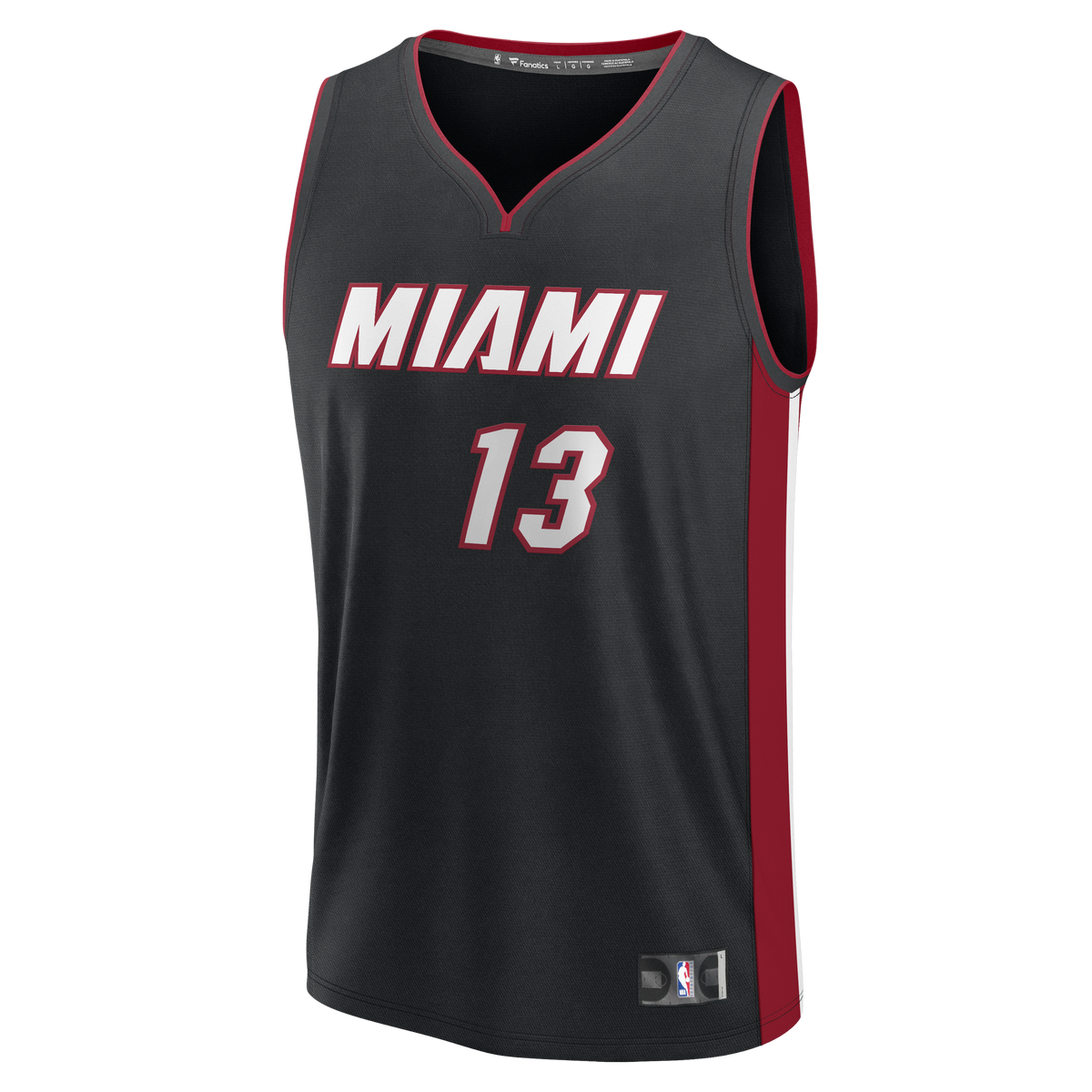 Men's Miami Heat Bam Adebayo Fanatics Black Fast Break product image 3