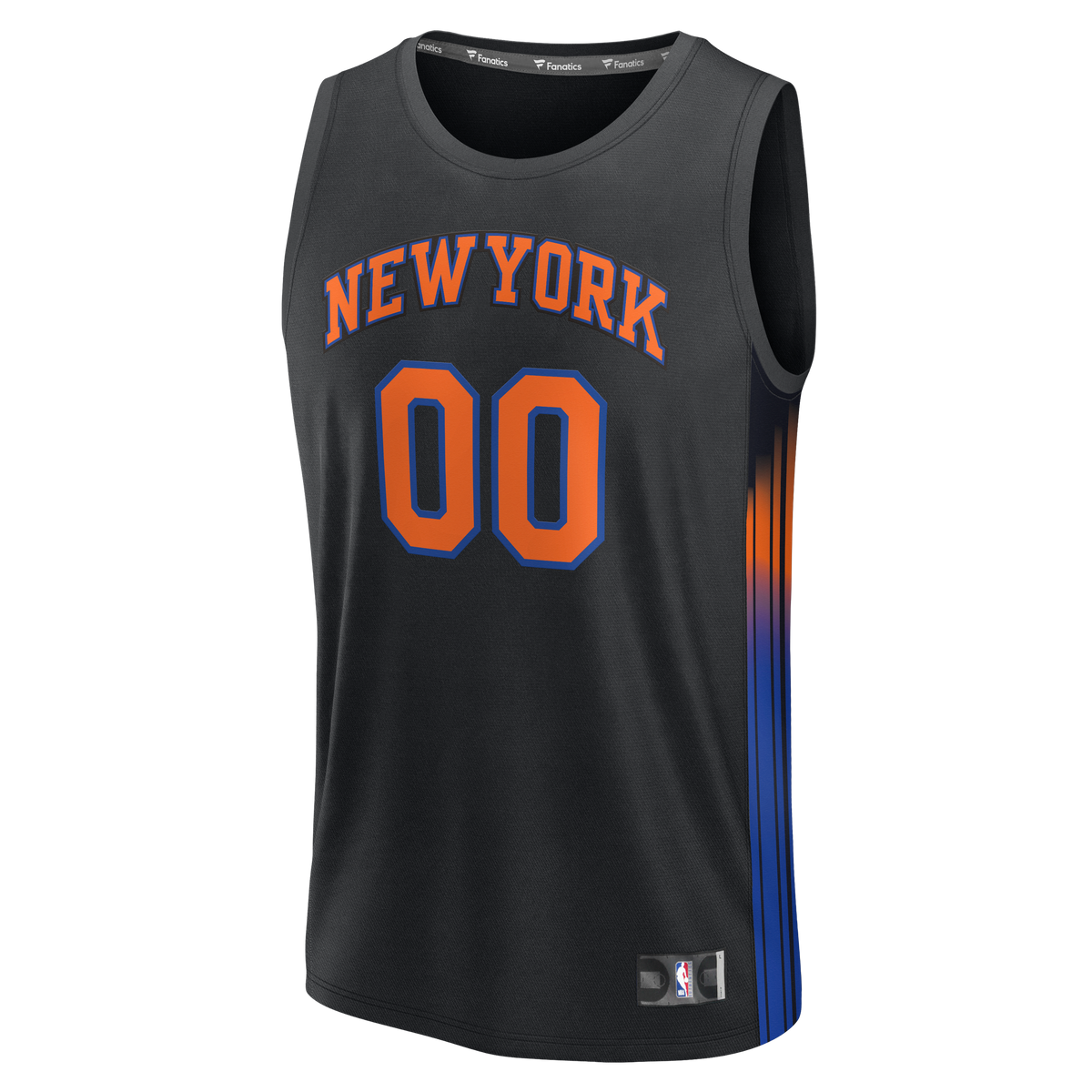 Men's New York Knicks Fanatics Black Fast Break Custom product image 3
