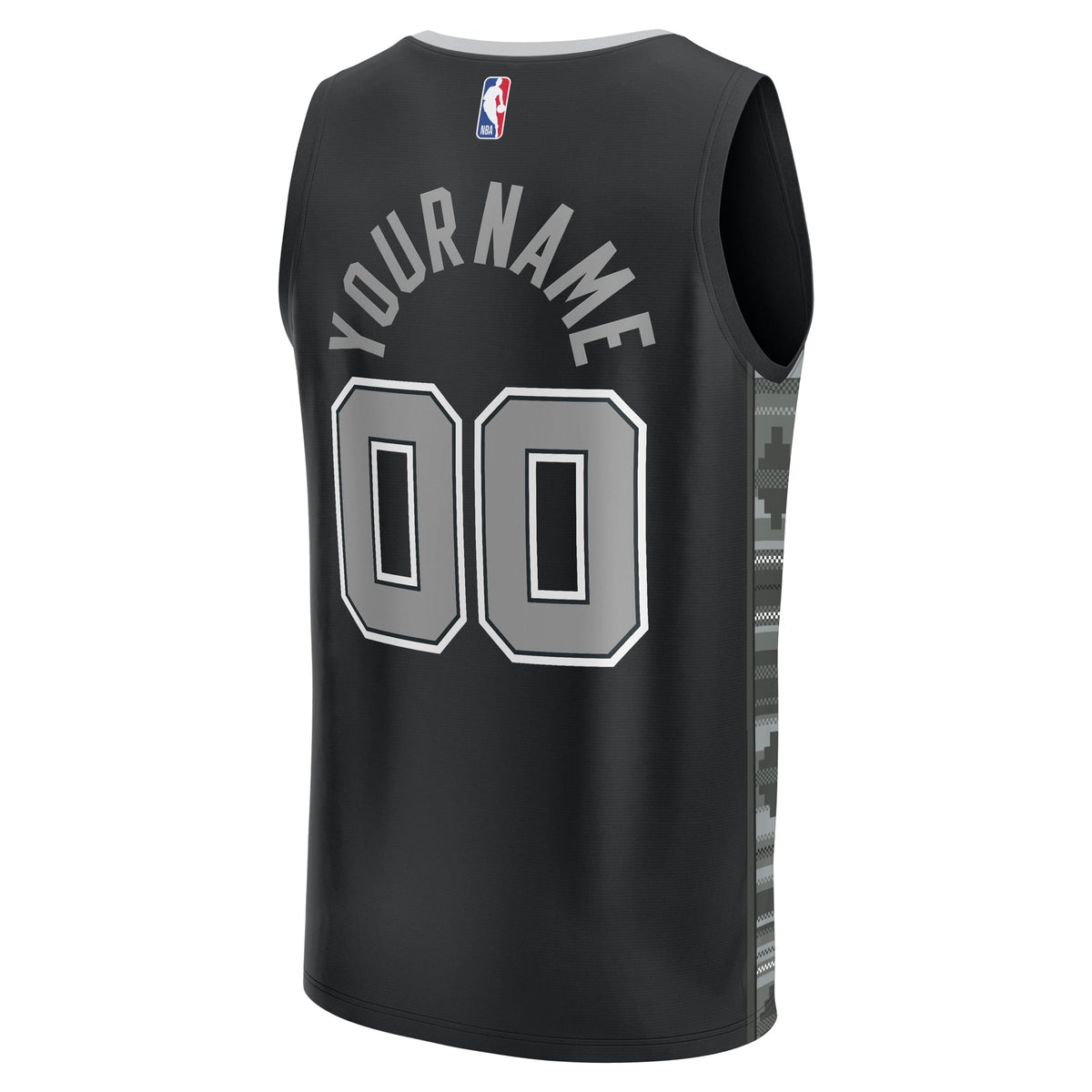 Men's San Antonio Spurs Fanatics Black Fast Break Custom product image 4