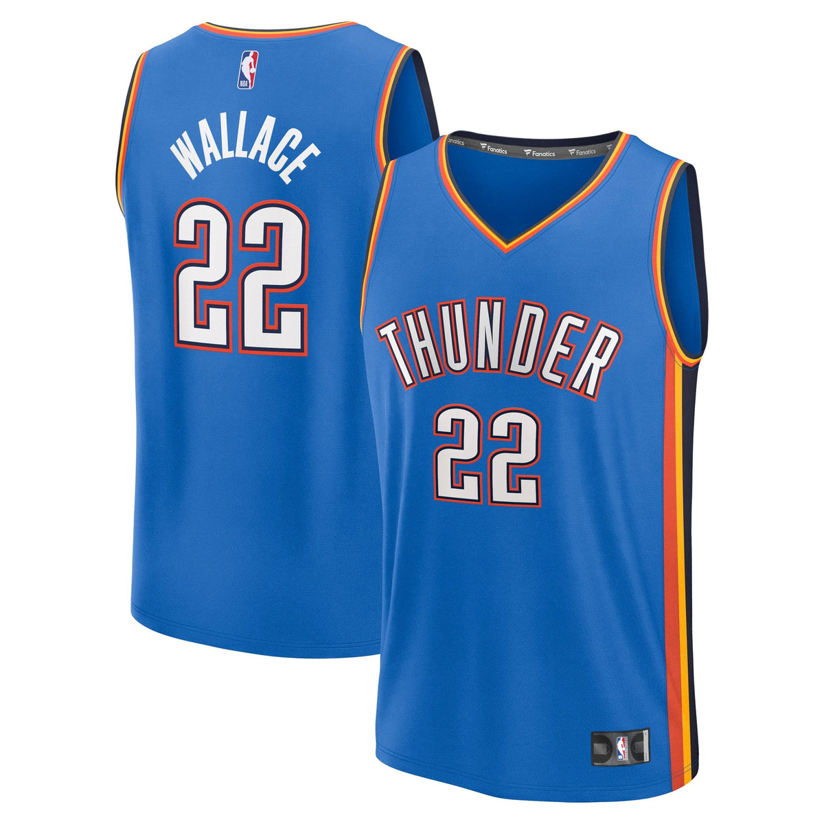 Men's Oklahoma City Thunder Cason Wallace Fanatics Blue product image 2