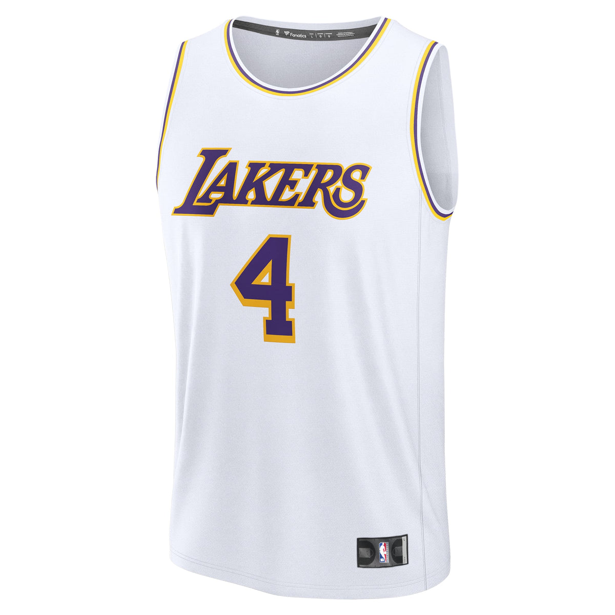 Men's Los Angeles Lakers Dalton Knecht Fanatics White Fast product image 3