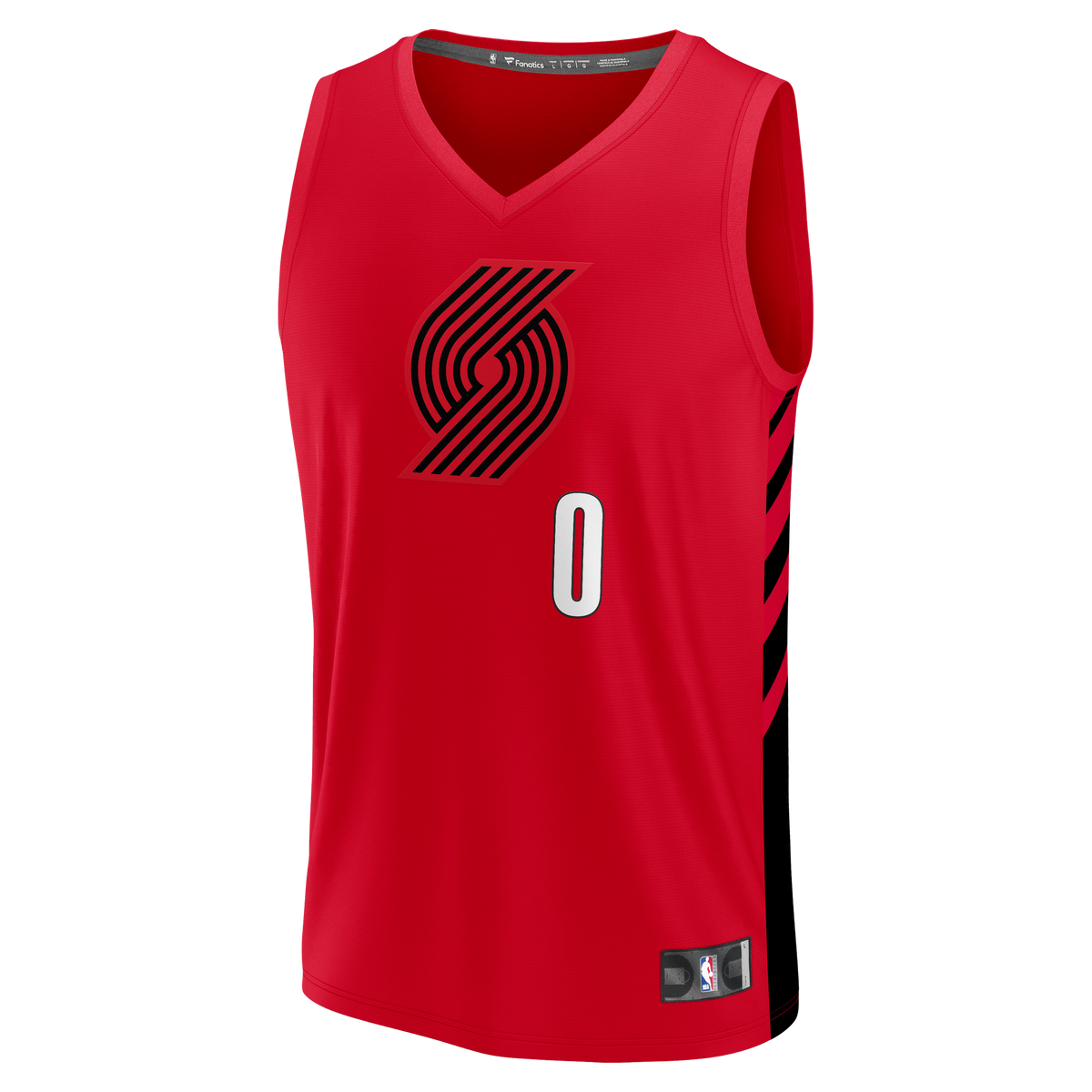 Men's Portland Trail Blazers Damian Lillard Fanatics Red product image 3