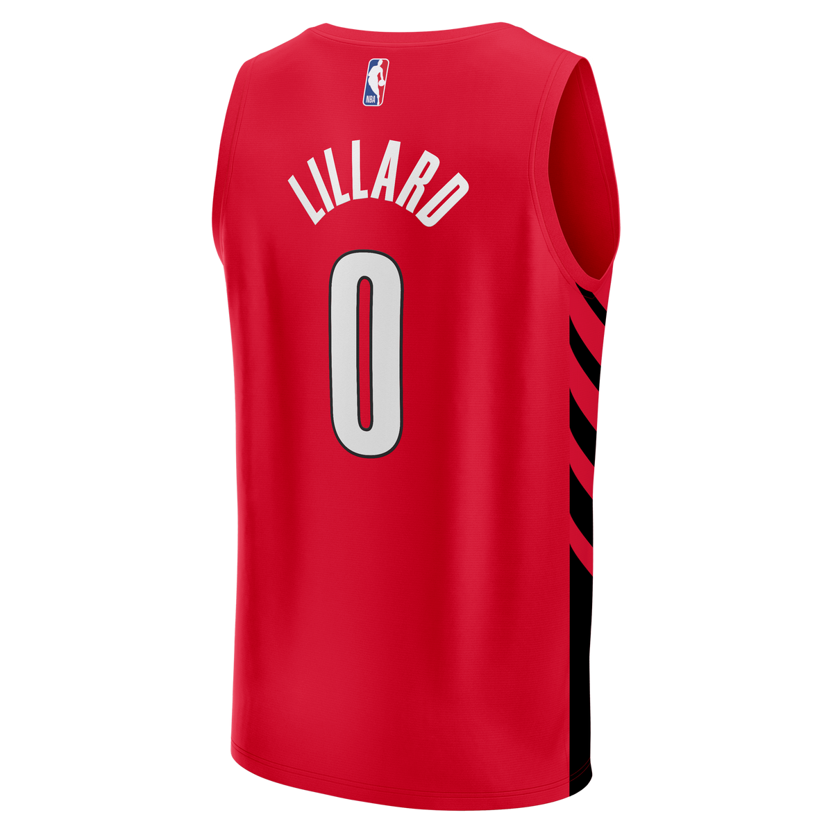 Men's Portland Trail Blazers Damian Lillard Fanatics Red product image 4